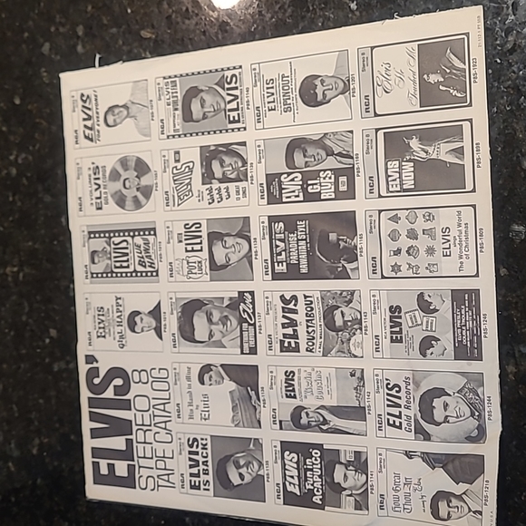 Vintage Elvis LP, used, orange label RCA APL1-0283 stereo - Picture 5 of 7